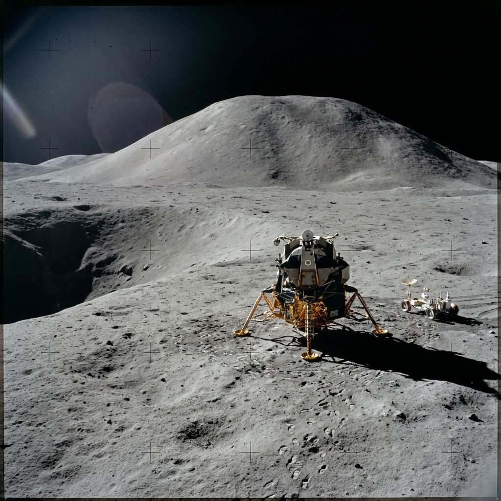 Apollo 15 Mondlandung am Hadley-Rille